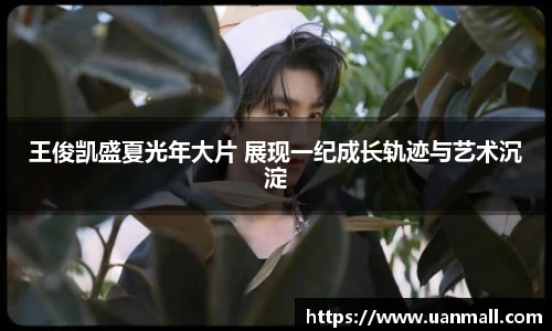 王俊凯盛夏光年大片 展现一纪成长轨迹与艺术沉淀